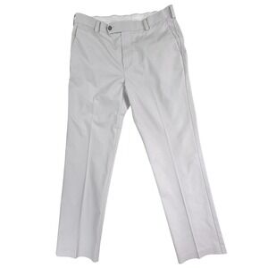 Roundtree‎ & Yorke Dress Pants 32x30 Men's Straight Fit Khaki
